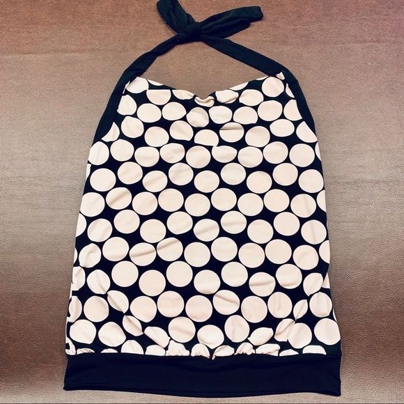 BCX Black and White Halter Top - Picture 4 of 6